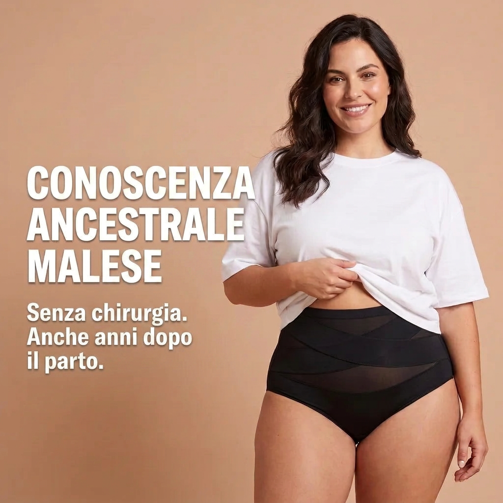 Slip Modellante Post-Parto — Compressione 360°