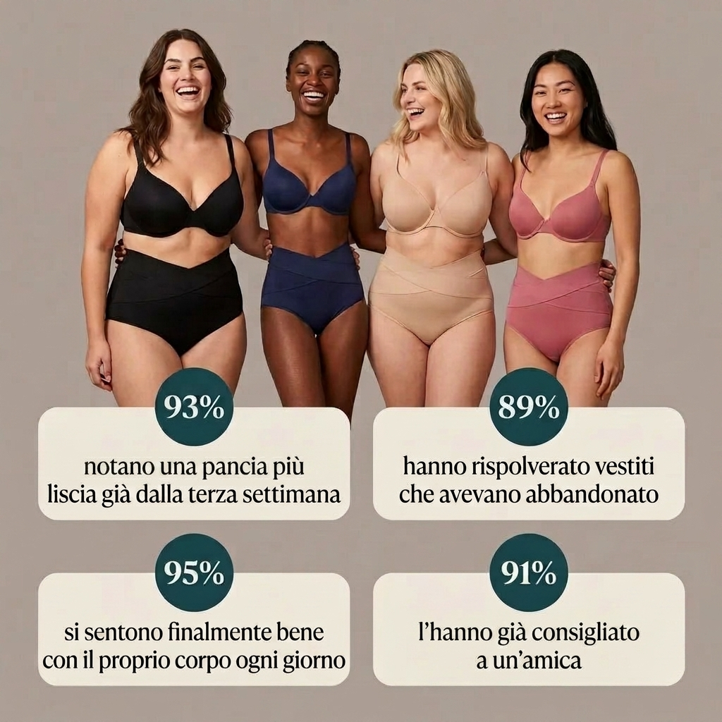 Slip Modellante Post-Parto — Compressione 360°