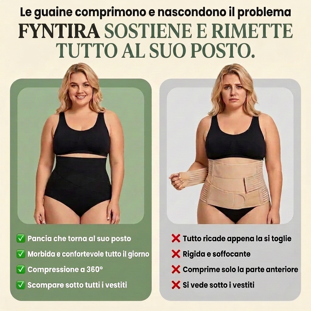 Slip Modellante Post-Parto — Compressione 360°